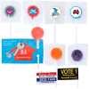 Assorted Colour Lollipops Branded 4